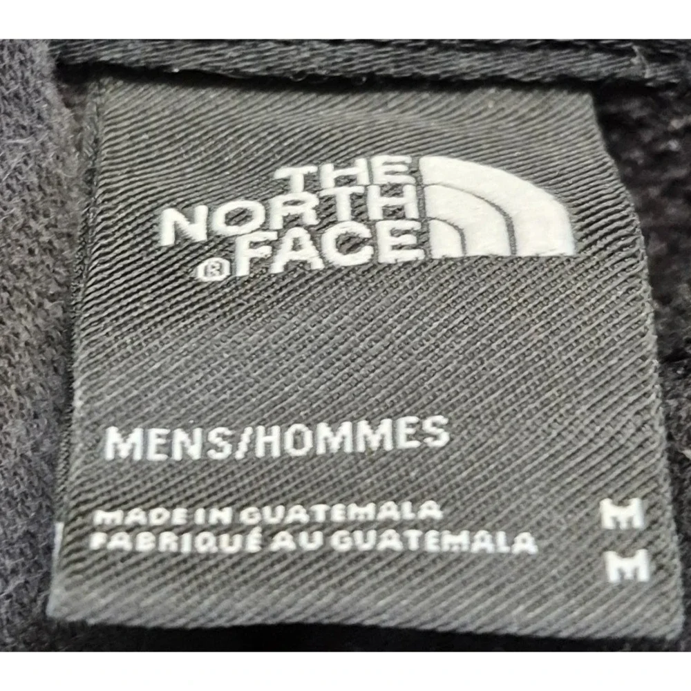 The North Face Men's M Box NSE Pullover Hoodie Black 2 Side Graphics Drawstring